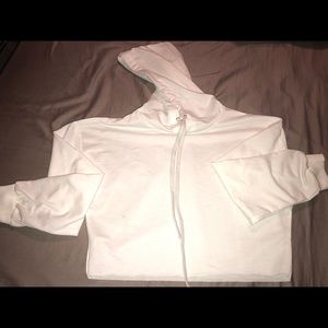 Crop top hoodie